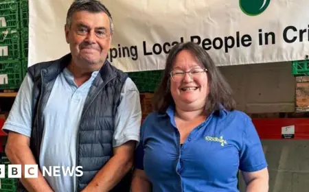 UK's first foodbank marks 25 years