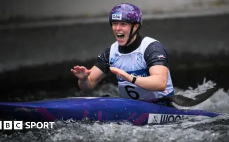 GB's Woods wins kayak gold at canoe World Cup final