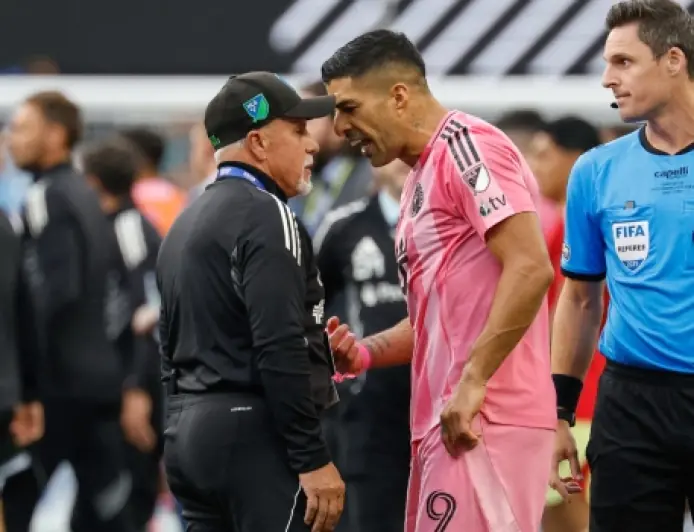 Luis Suarez Banned After Leagues Cup Meltdown