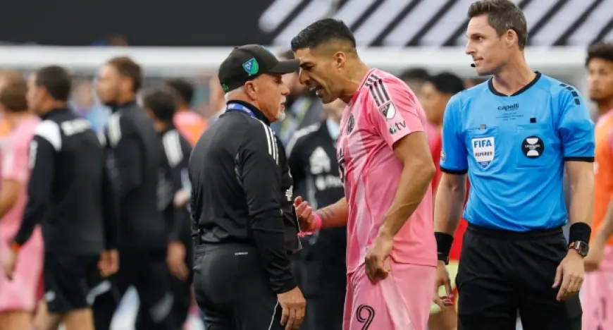 Luis Suarez Banned After Leagues Cup Meltdown